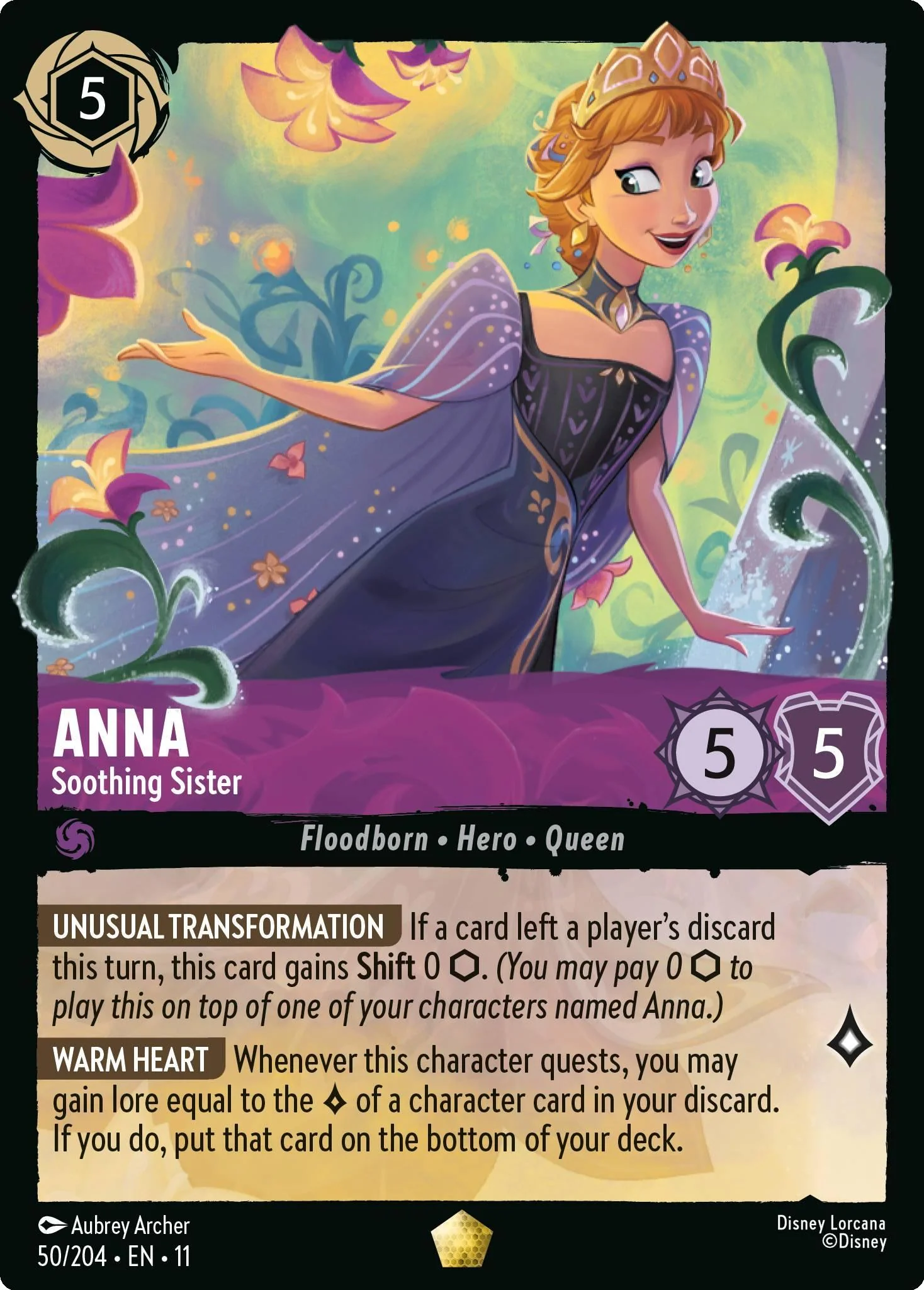 Anna - Soothing Sister - 50/204 [Winterspell] [Non-Foil]
