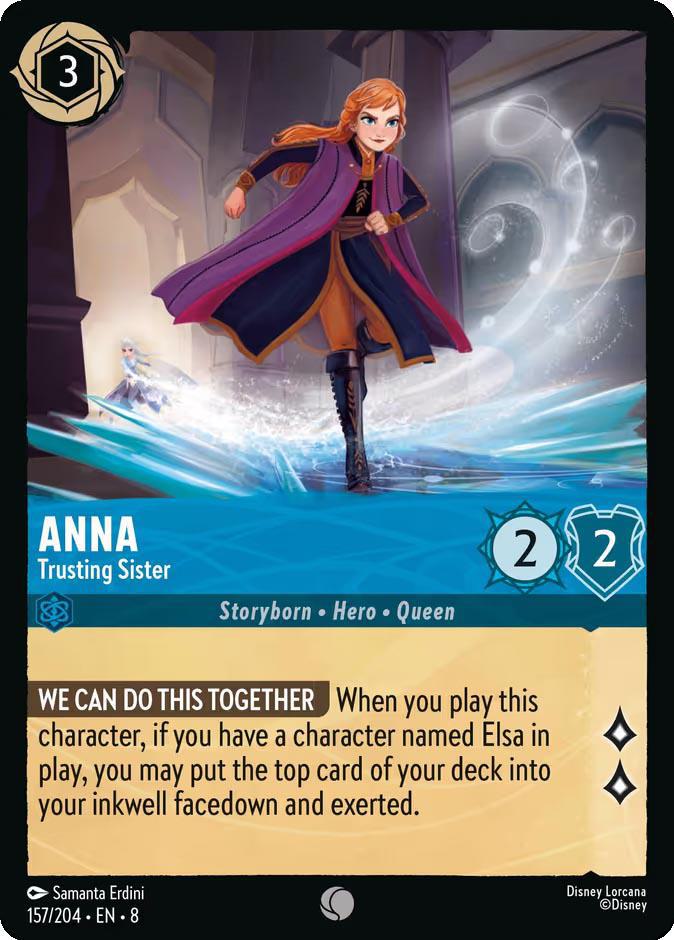 Anna - Trusting Sister - 157/204 [Reign of Jafar] [Non-Foil]