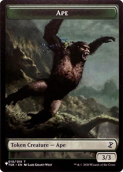 Ape Token (10) // Faerie Rogue Token (11) [TSR/WOC Set Symbol] [The List: Tokens] [Non-Foil]