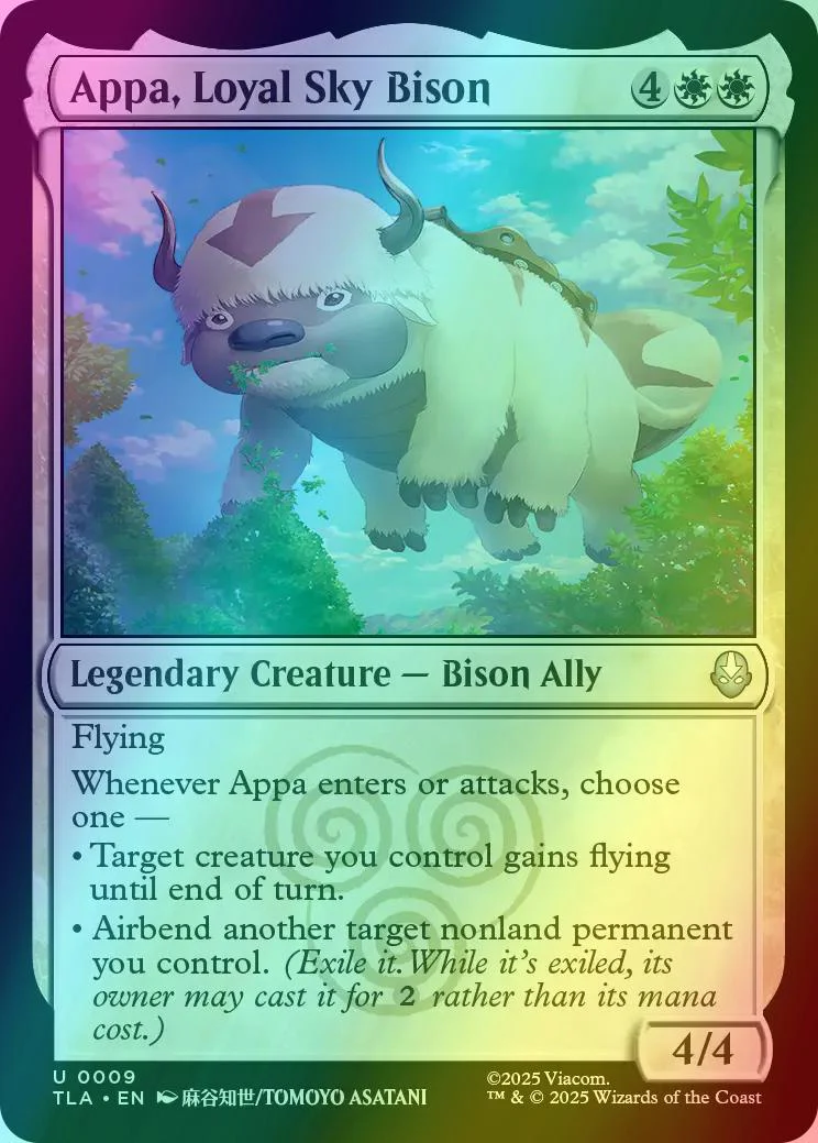 Appa, Loyal Sky Bison [9] [Avatar: The Last Airbender] [Foil]