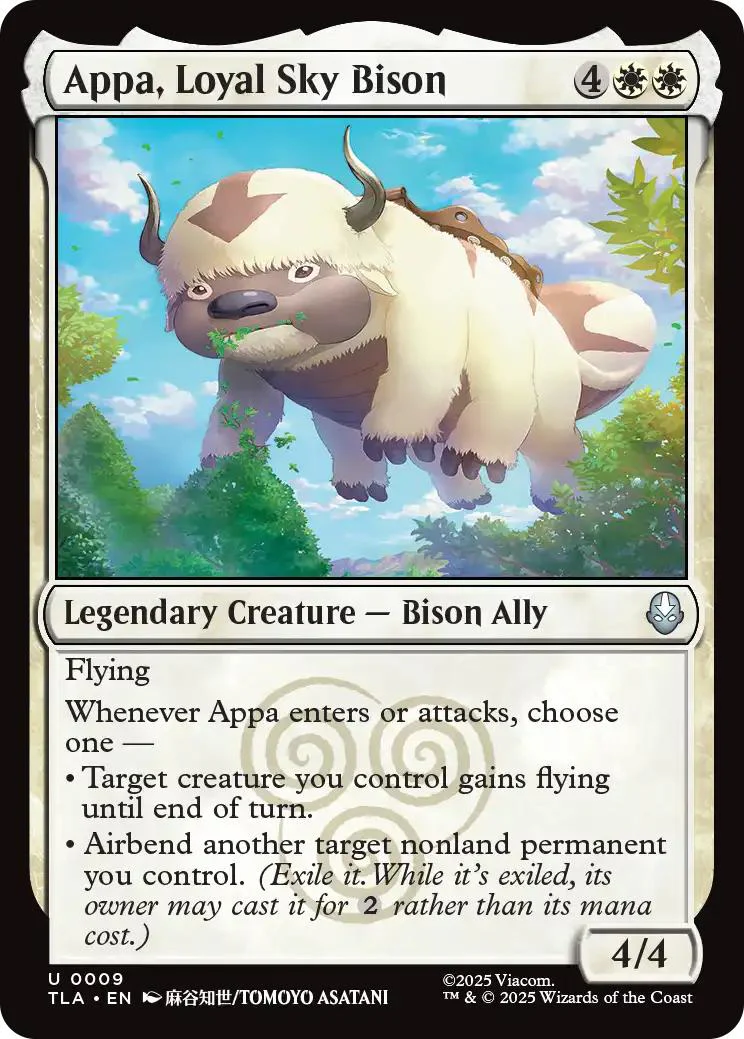Appa, Loyal Sky Bison [9] [Avatar: The Last Airbender] [Non-Foil]