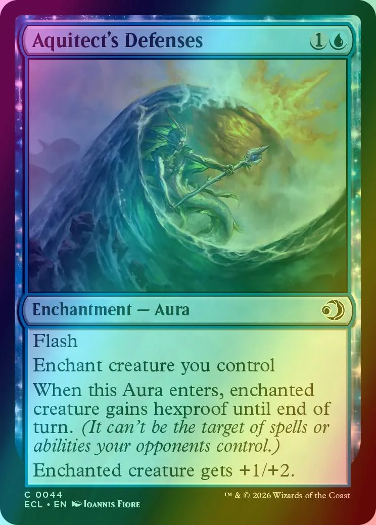 Aquitect's Defenses [44] [Lorwyn Eclipsed] [Foil]