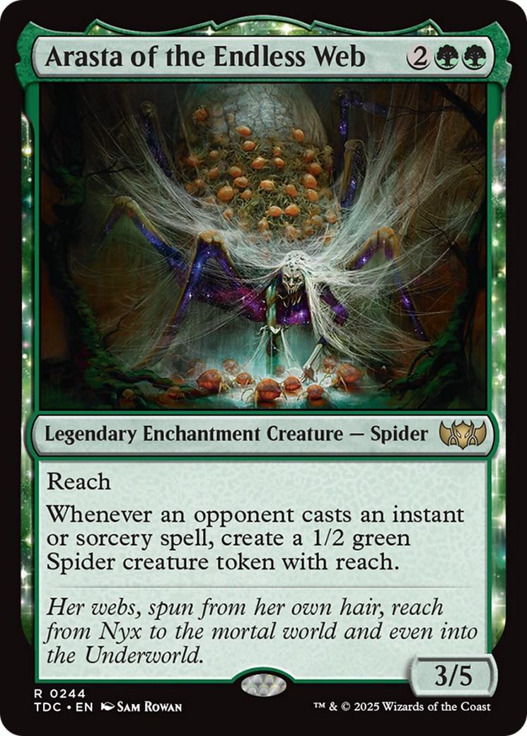 Arasta of the Endless Web [244] [Tarkir: Dragonstorm: Commander] [Non-Foil]