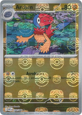 Archen - Master Ball Pattern - 050/086 - Uncommon [sv105w-050] [Reverse Holo]