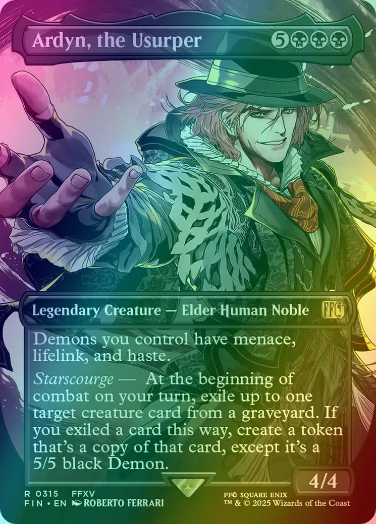 Ardyn, the Usurper [315] [Borderless] [FINAL FANTASY] [Foil]