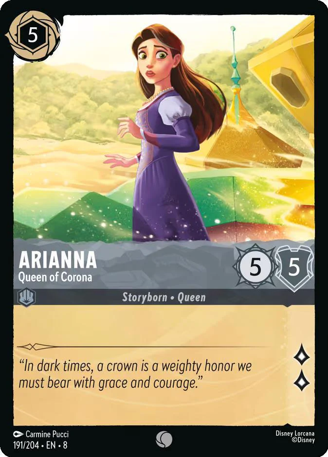 Arianna - Queen of Corona - 191/204 [Reign of Jafar] [Non-Foil]