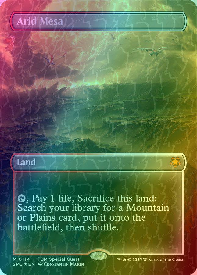 Arid Mesa [114] [Borderless] [Special Guests] [Dragonscale Foil]