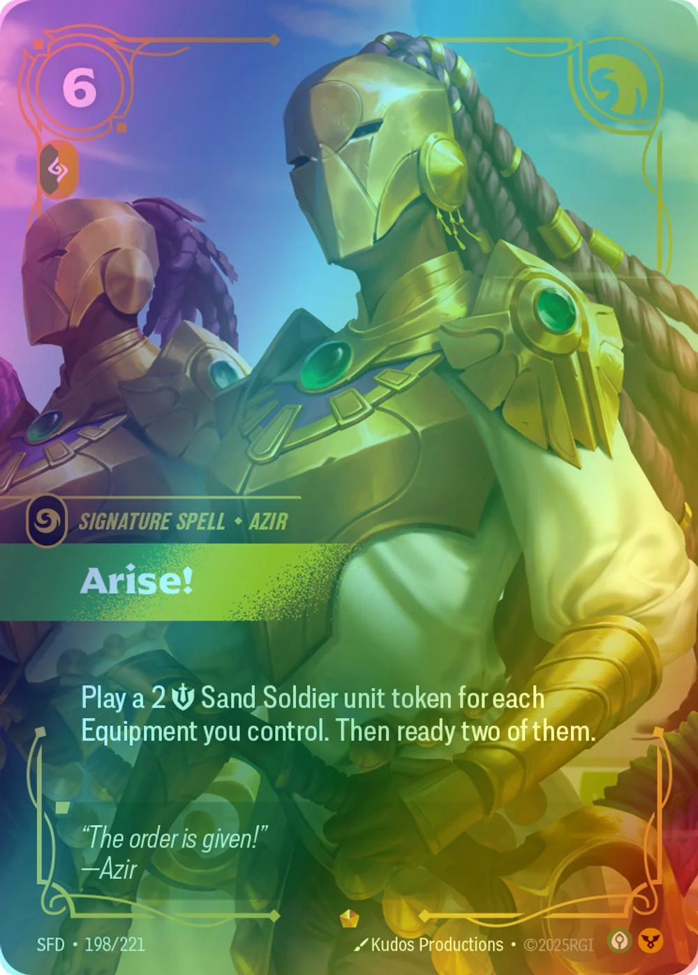 Arise! - 198/221 [Spiritforged] [Foil]