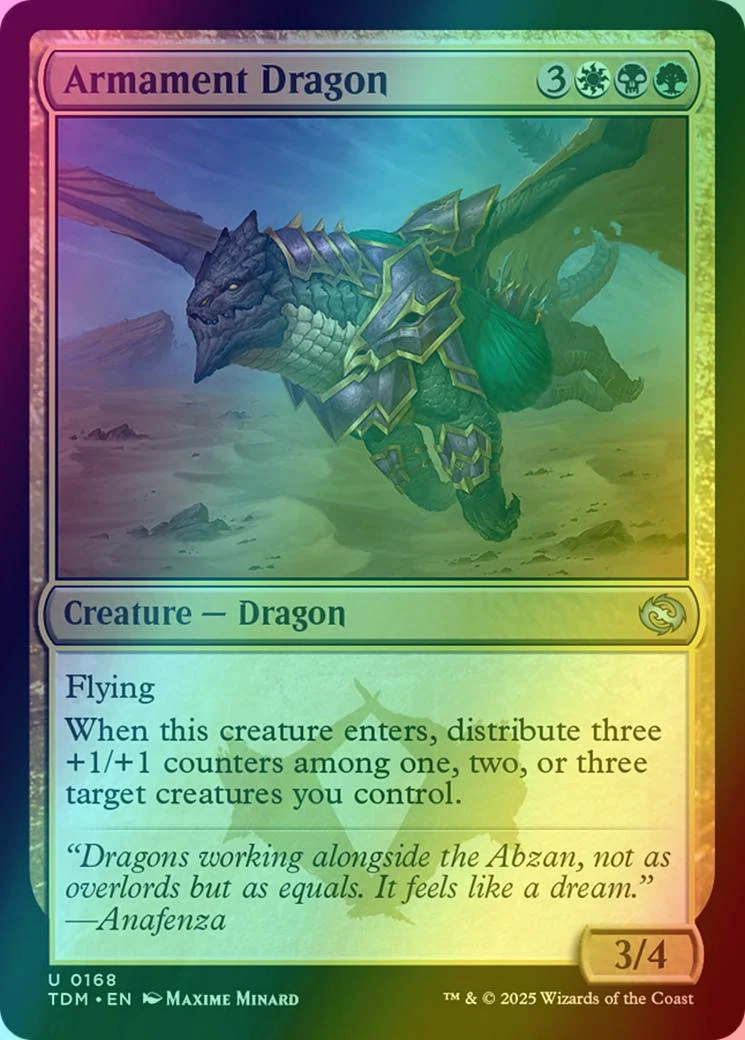 Armament Dragon [168] [Tarkir: Dragonstorm] [Foil]