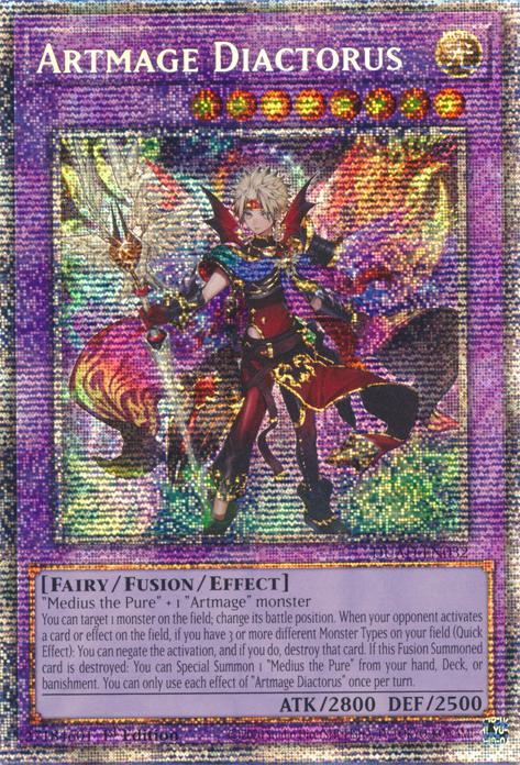 Artmage Diactorus - DUAD-EN032 - Starlight Rare - 1st Edition