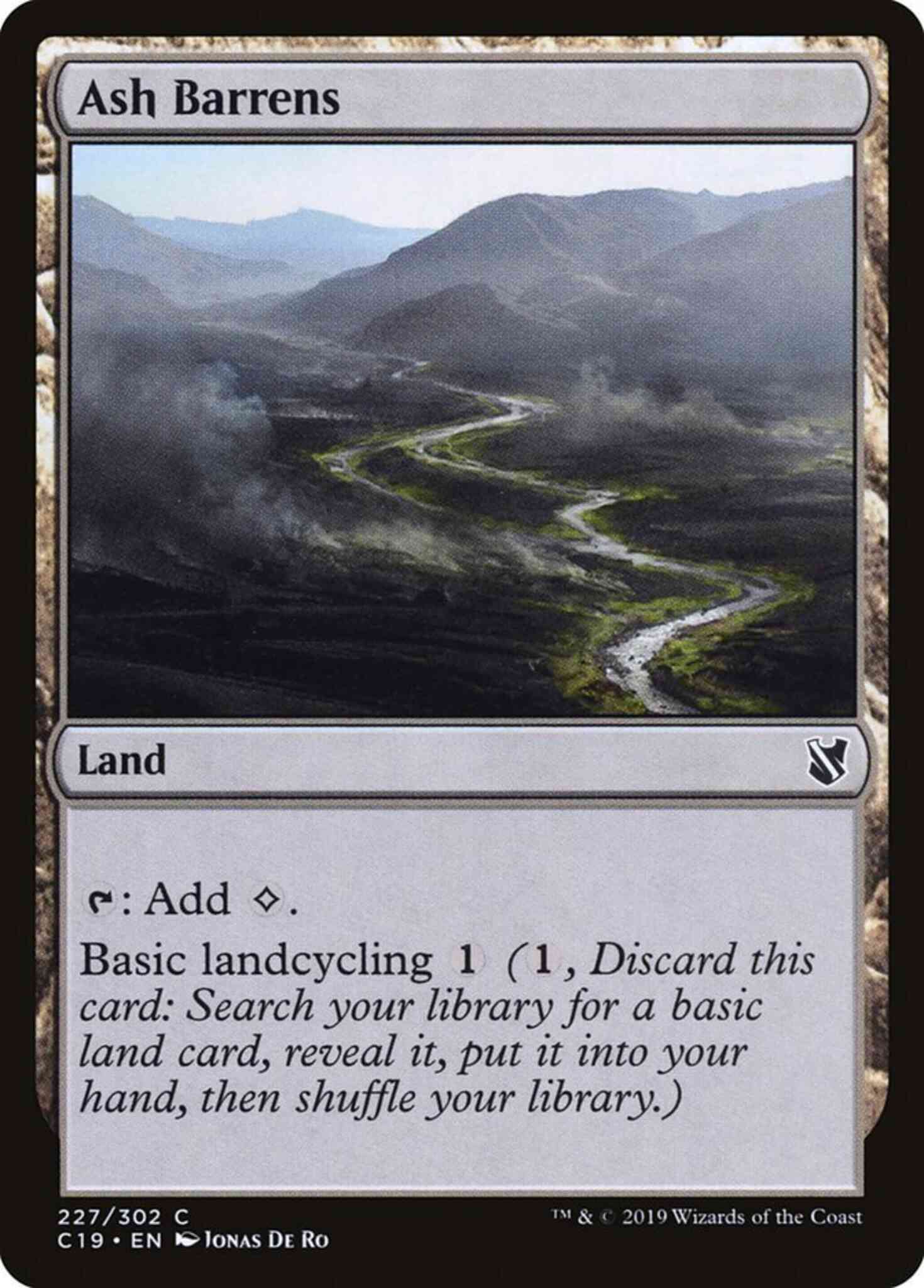 Ash Barrens [227] [Commander 2019] [Non-Foil]