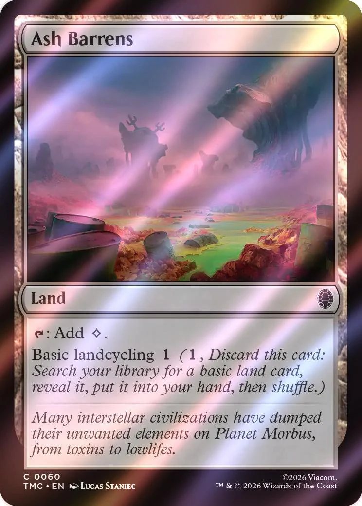 Ash Barrens [60] [Teenage Mutant Ninja Turtles Eternal] [Surge Foil]