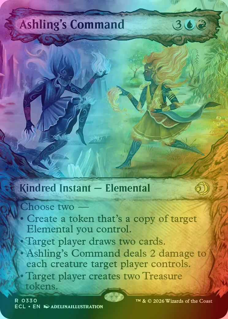 Ashling's Command [330] [Fable Frame] [Lorwyn Eclipsed] [Foil]