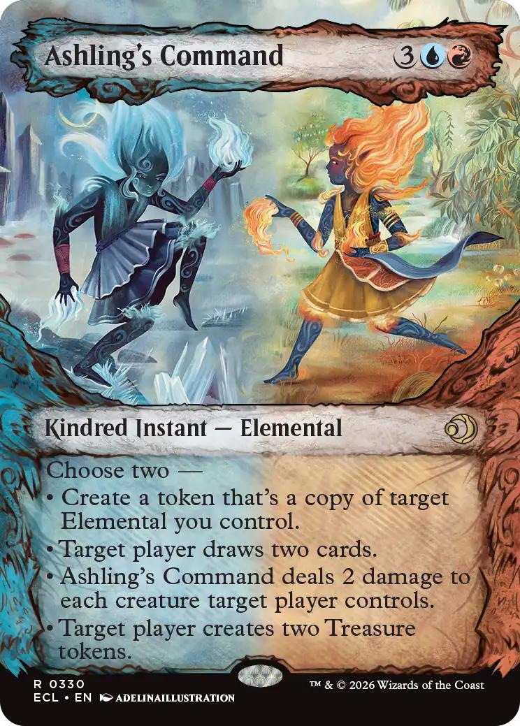 Ashling's Command [330] [Fable Frame] [Lorwyn Eclipsed] [Non-Foil]