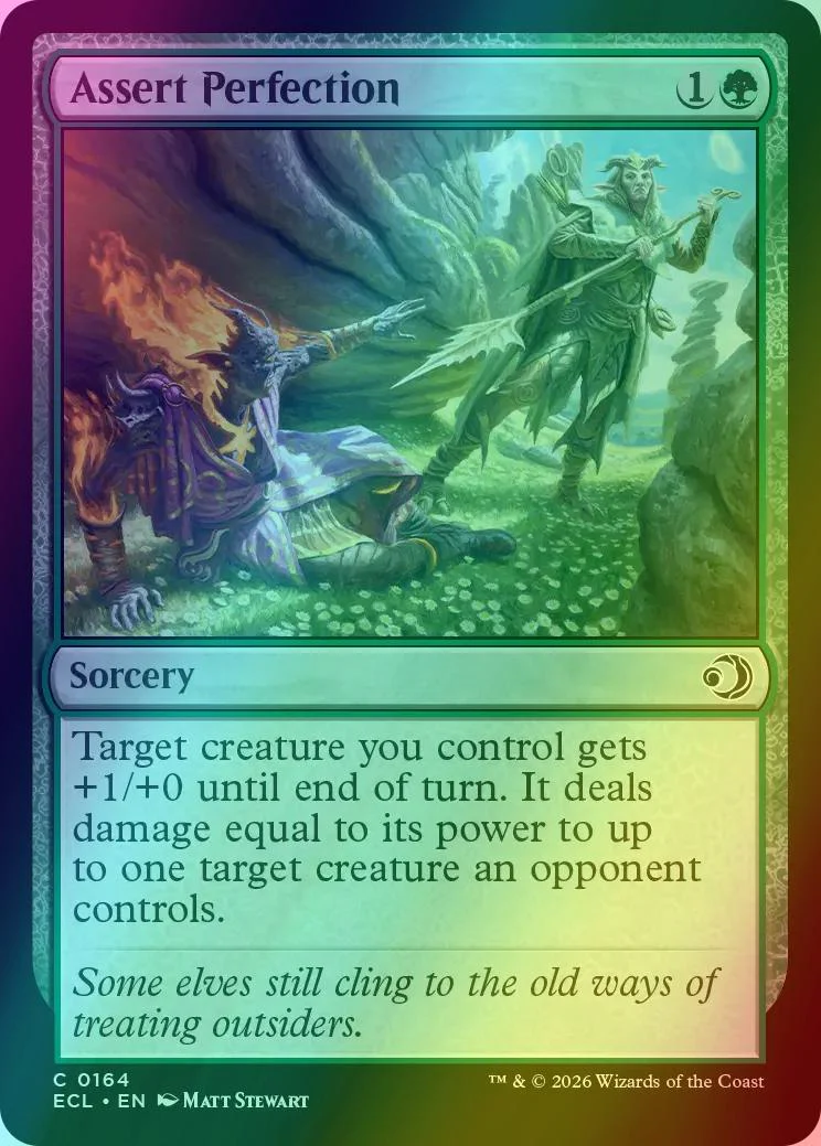 Assert Perfection [164] [Lorwyn Eclipsed] [Foil]