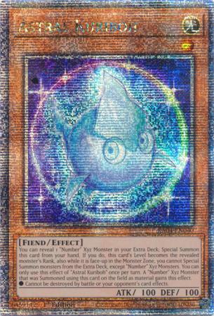 Astral Kuriboh - RA04-EN040 - Quarter Century Secret Rare - 1st Edition