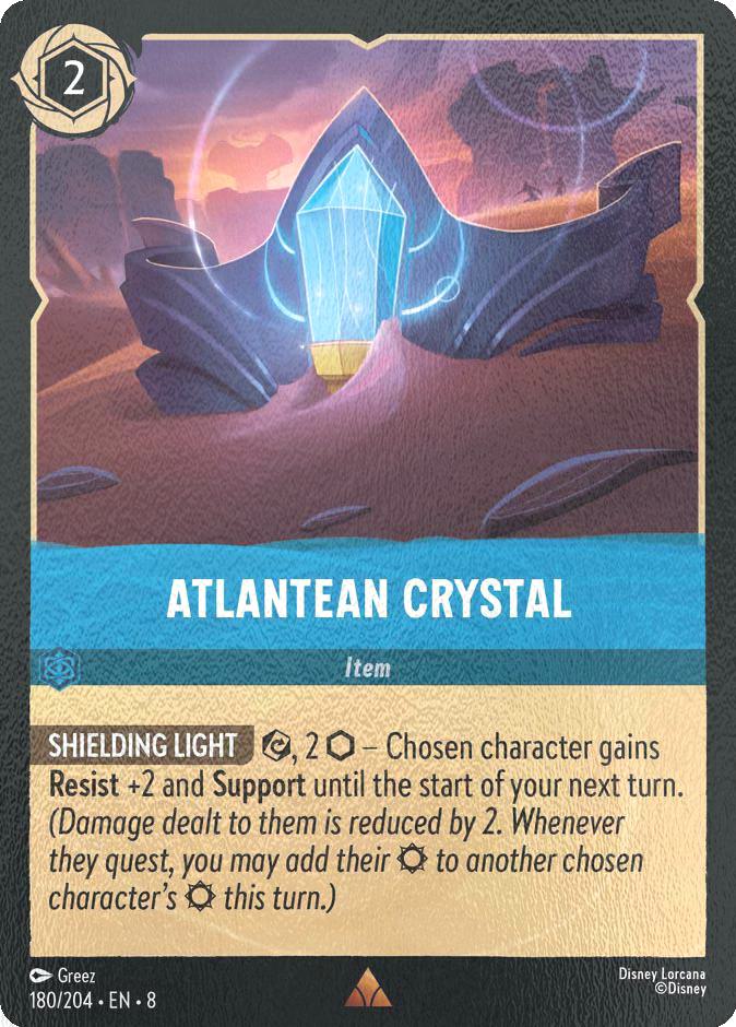 Atlantean Crystal - 180/204 [Reign of Jafar] [Cold Foil]