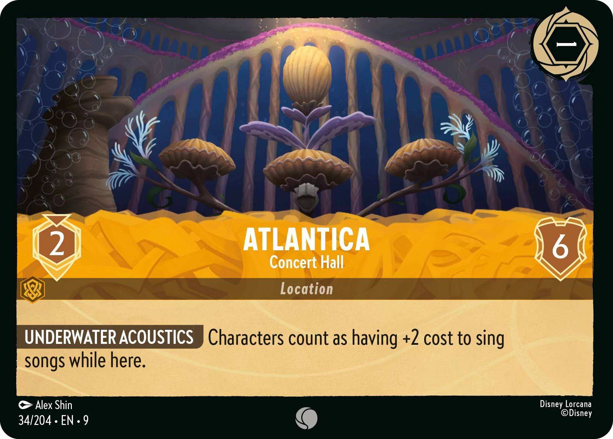 Atlantica - Concert Hall - 34/204 [Fabled] [Non-Foil]