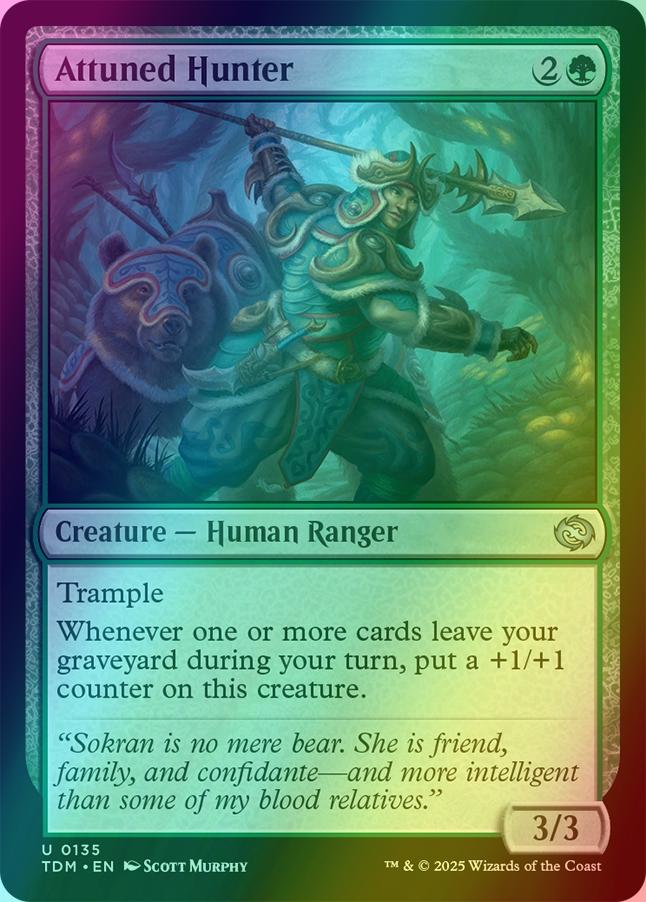 Attuned Hunter [135] [Tarkir: Dragonstorm] [Foil]