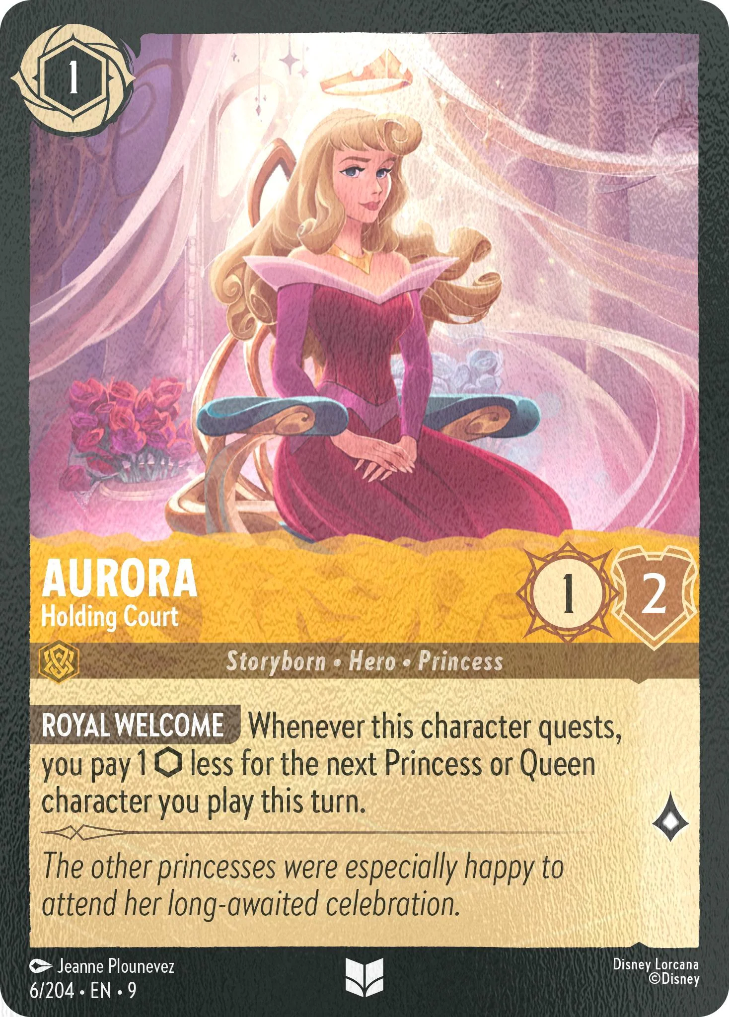 Aurora - Holding Court - 6/204 [Fabled] [Cold Foil]