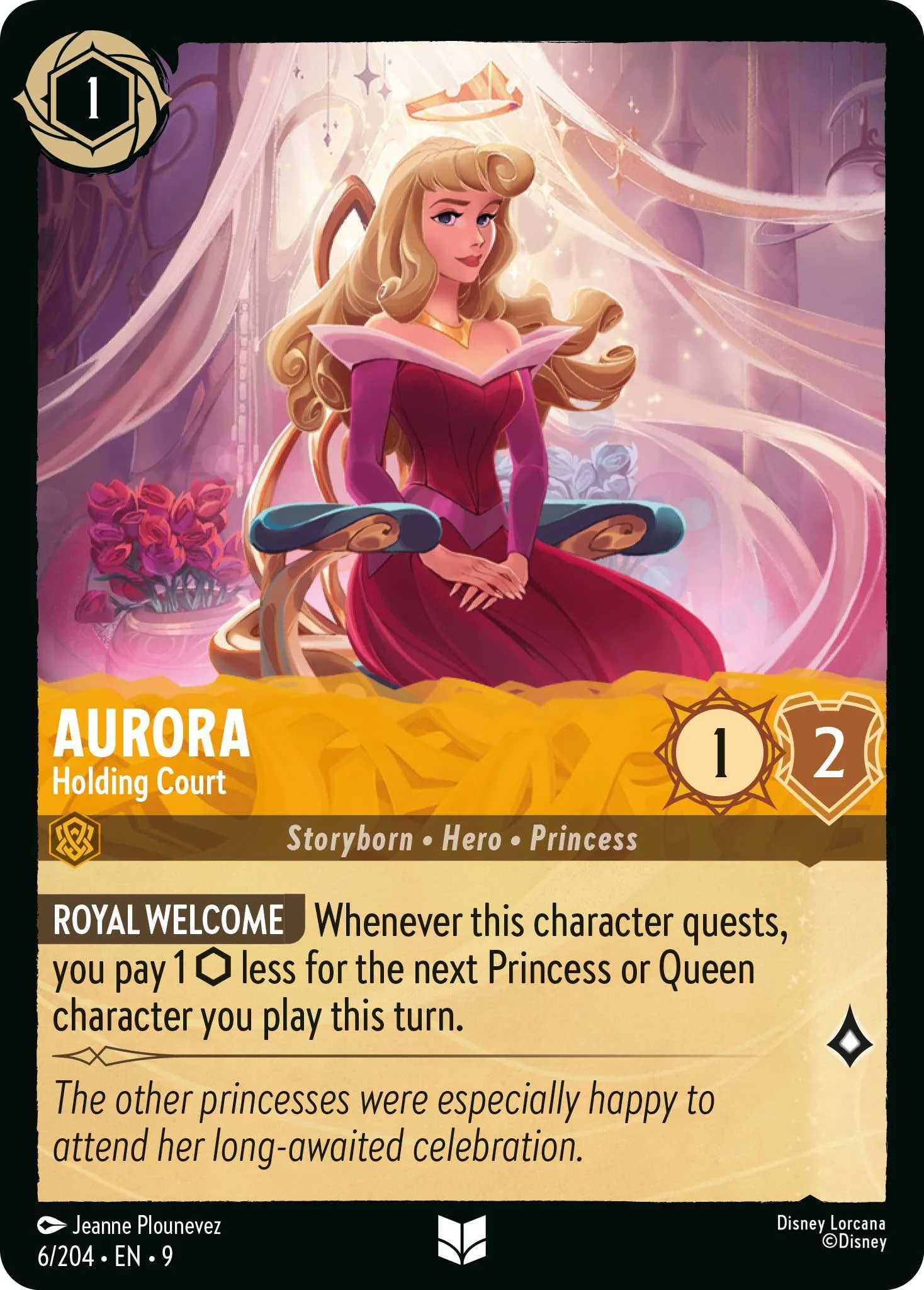 Aurora - Holding Court - 6/204 [Fabled] [Non-Foil]