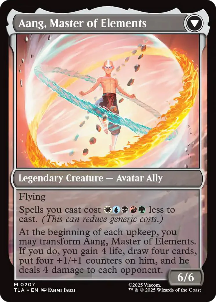 Avatar Aang // Aang, Master of Elements [207] [Avatar: The Last Airbender] [Non-Foil] - Image 2