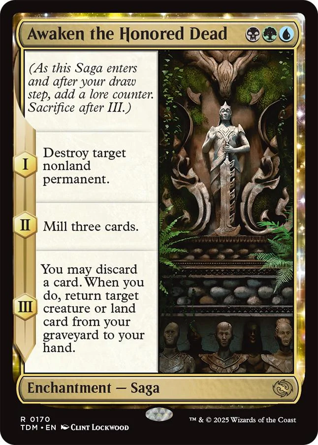Awaken the Honored Dead [170] [Tarkir: Dragonstorm] [Non-Foil]
