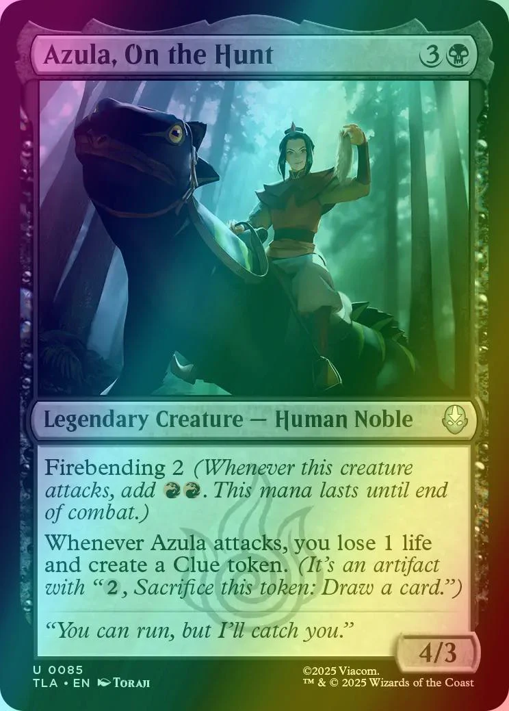 Azula, On the Hunt [85] [Avatar: The Last Airbender] [Foil]