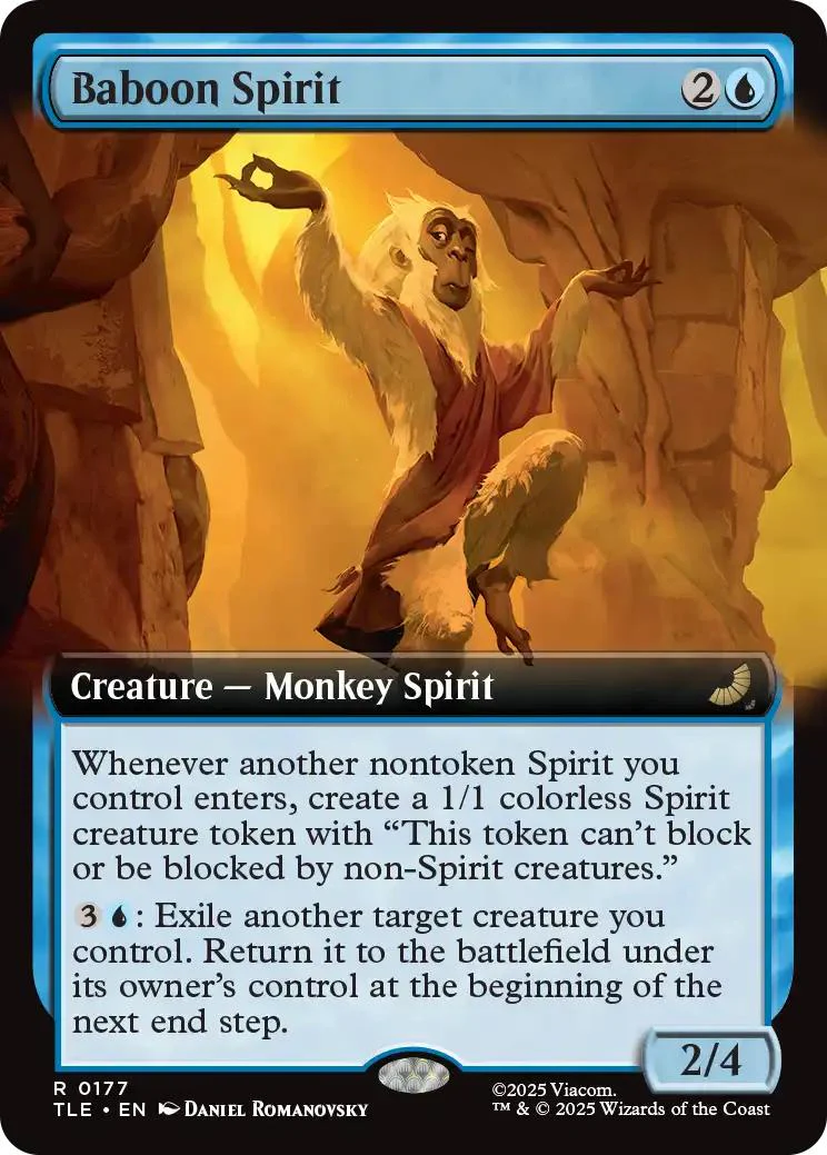 Baboon Spirit [177] [Extended Art] [Avatar: The Last Airbender Eternal] [Non-Foil]