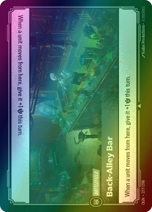 Back-Alley Bar - 277/298 [Origins] [Foil]