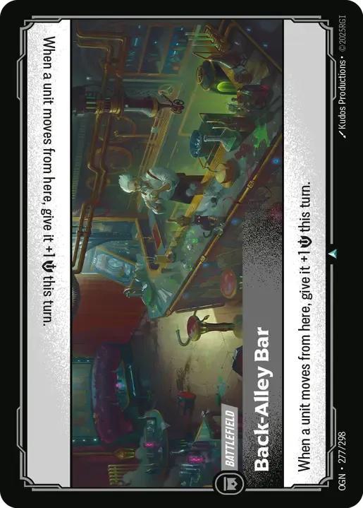 Back-Alley Bar - 277/298 [Origins] [Non-Foil]