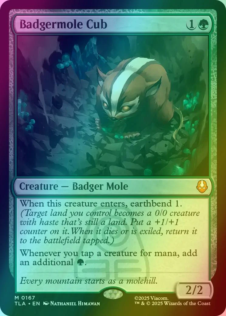 Badgermole Cub [167] [Avatar: The Last Airbender] [Foil]