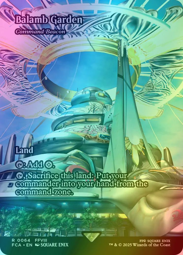 Balamb Garden - Command Beacon [64] [Borderless] [FINAL FANTASY: Through the Ages] [Foil]