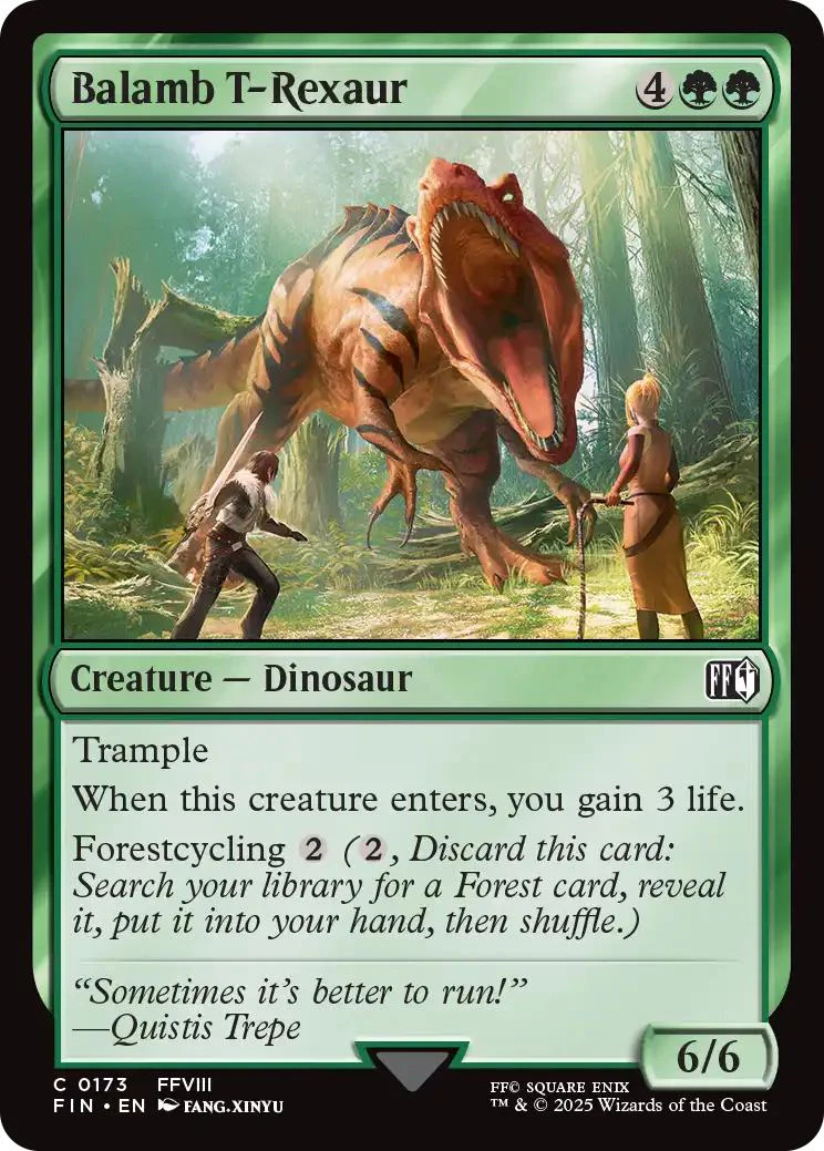 Balamb T-Rexaur [173] [FINAL FANTASY] [Non-Foil]