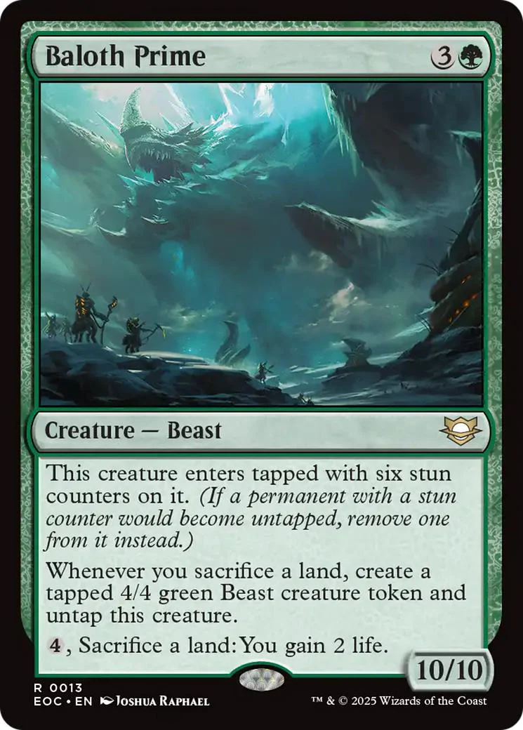 Baloth Prime [13] [Edge of Eternities: Commander] [Non-Foil]