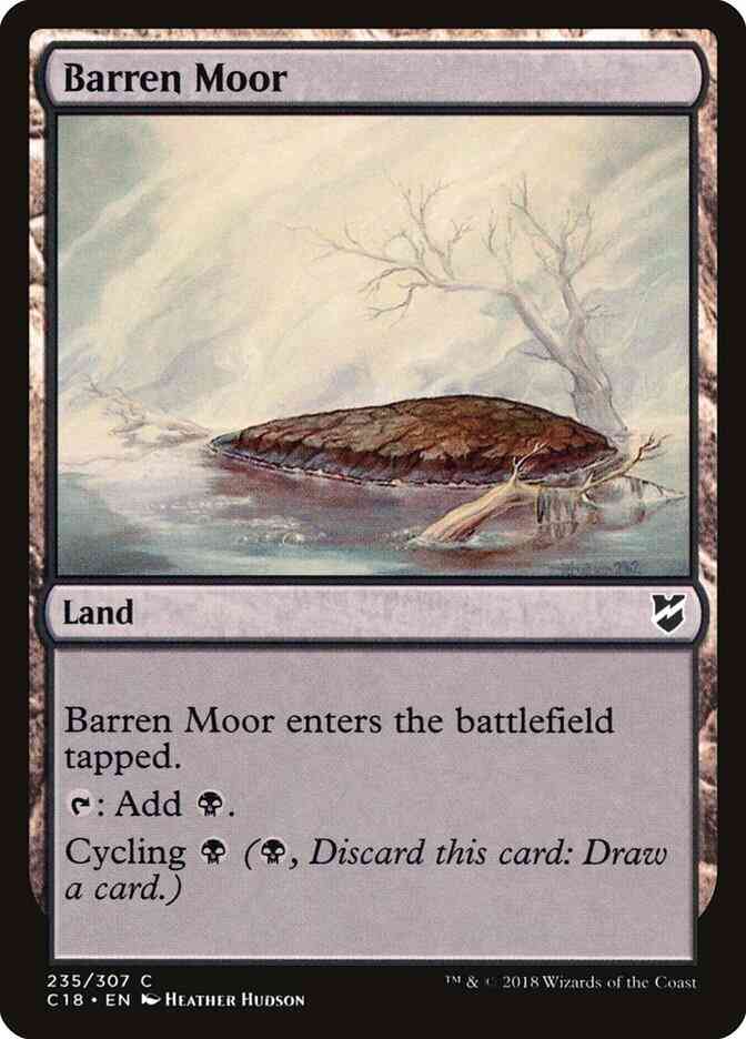 Barren Moor [235] [Commander 2018] [Non-Foil]