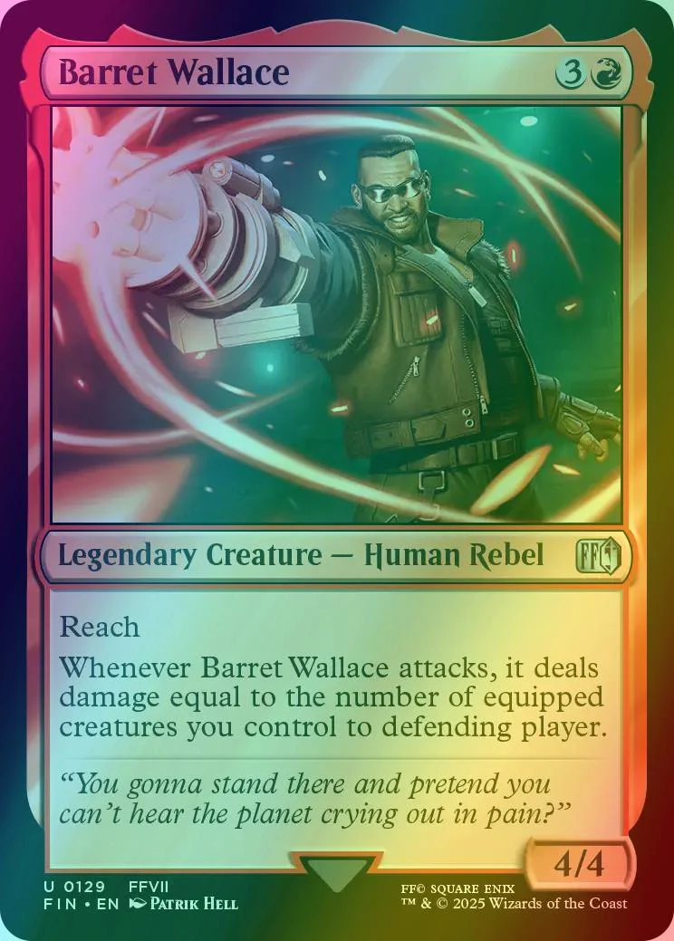 Barret Wallace [129] [FINAL FANTASY] [Foil]