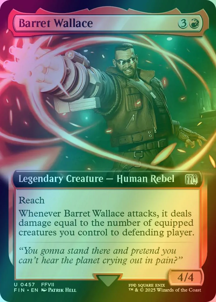Barret Wallace [457] [Extended Art] [FINAL FANTASY] [Foil]