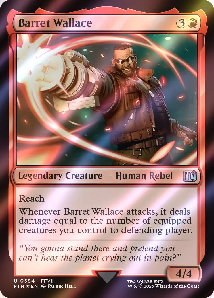 Barret Wallace [584] [FINAL FANTASY] [Surge Foil]