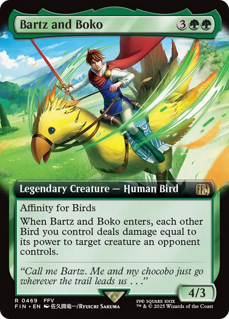 Bartz and Boko [469] [Extended Art] [FINAL FANTASY] [Non-Foil]