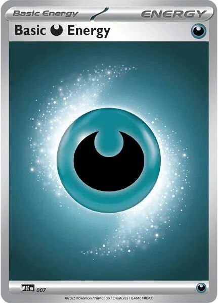 Basic Darkness Energy - 007 - Common [mee-007] [Non-Holo]