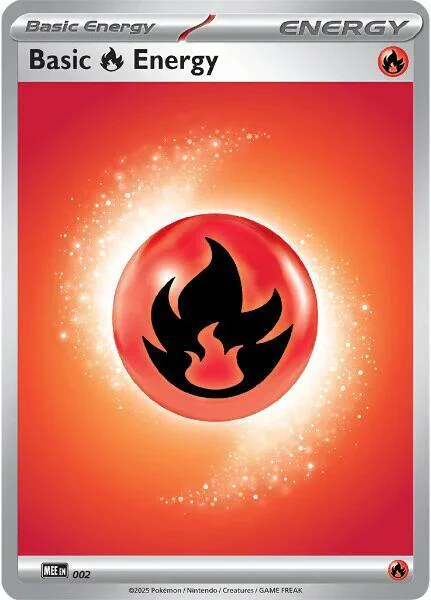 Basic Fire Energy - 002 - Common [mee-002] [Non-Holo]