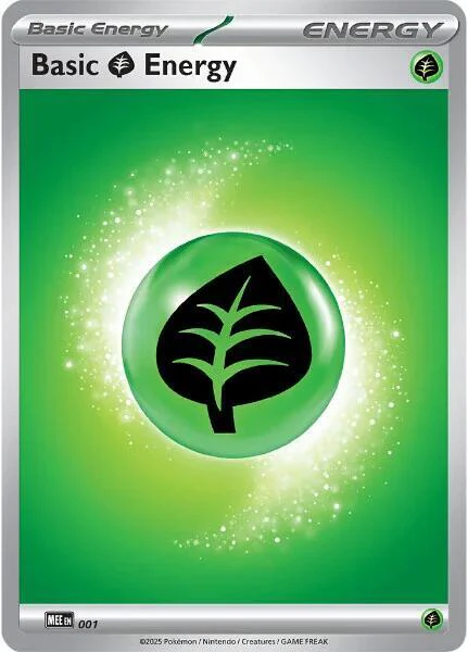 Basic Grass Energy - 001 - Common [mee-001] [Non-Holo]