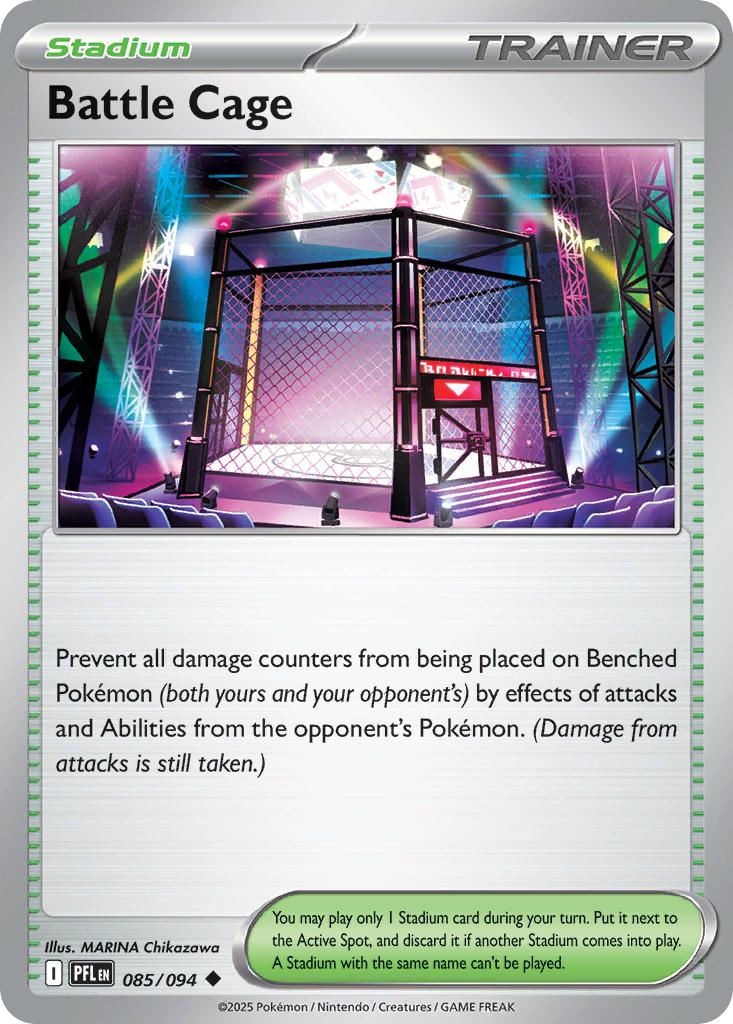 Battle Cage - 085/094 - Uncommon [me02-085] [Non-Holo]