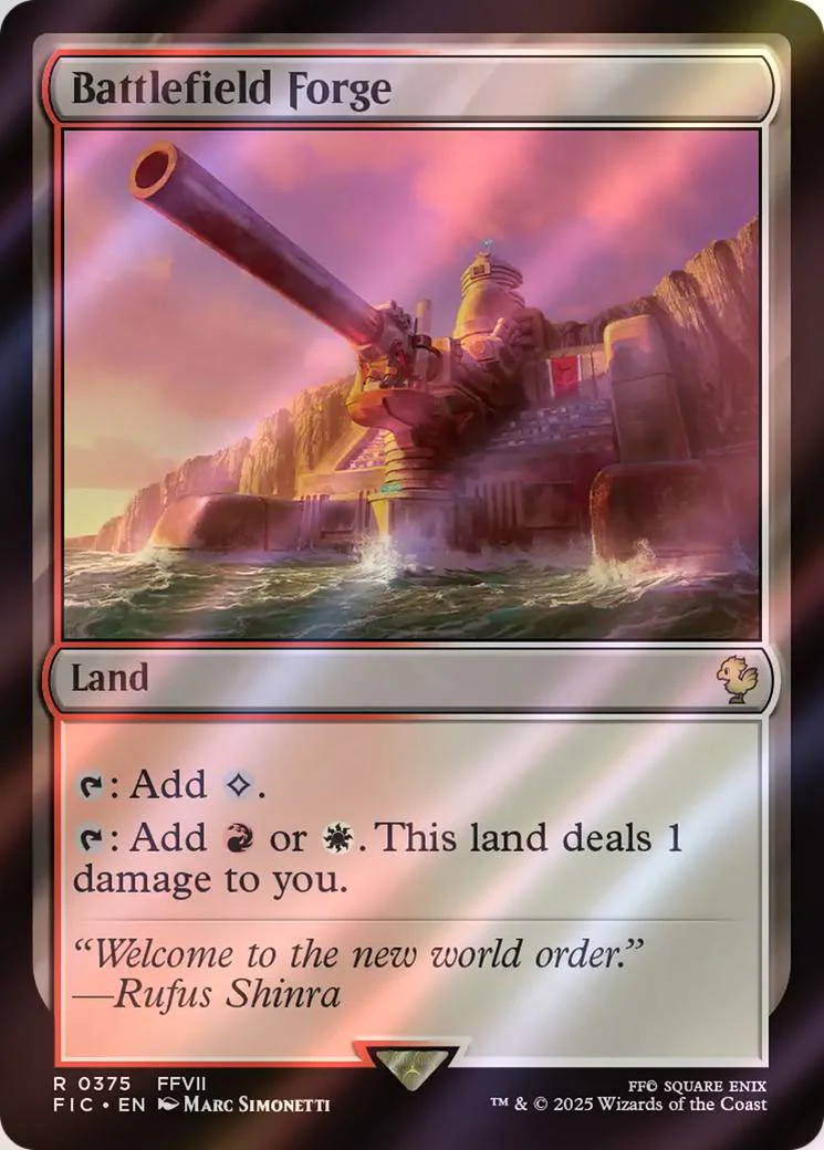 Battlefield Forge [375] [FINAL FANTASY: Commander] [Surge Foil]
