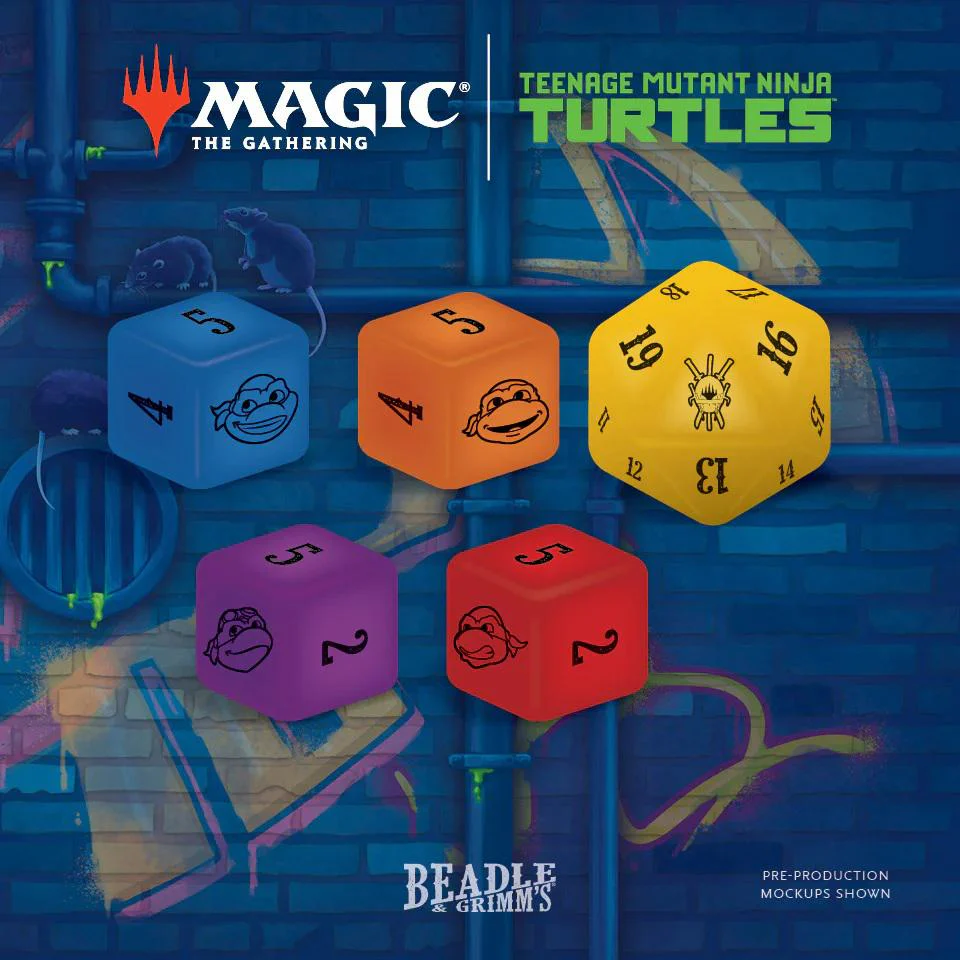 Beadle & Grimm's MTG Token Set - Teenage Mutant Ninja Turtles - Image 2