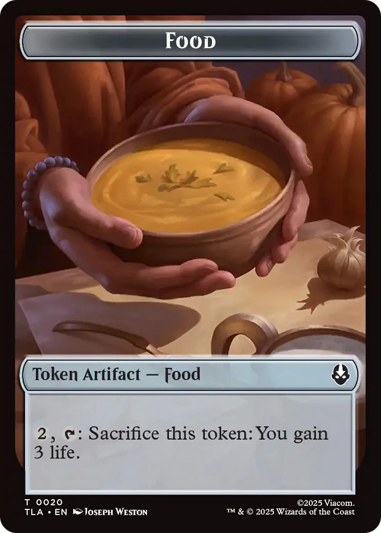 Bear Token (12) // Food Token (20) [Avatar: The Last Airbender: Tokens] [Non-Foil] - Image 2