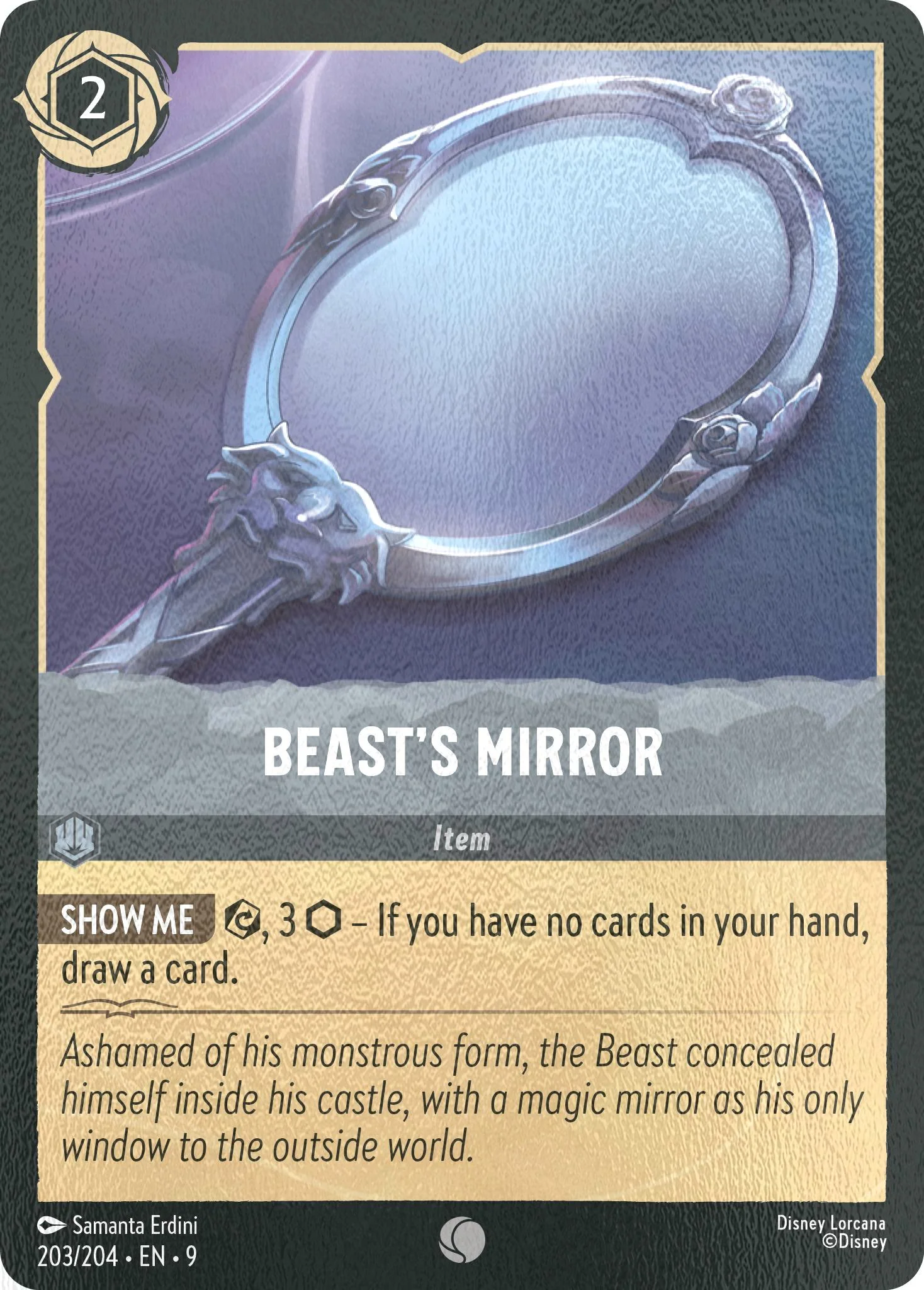 Beast's Mirror - 203/204 [Fabled] [Cold Foil]