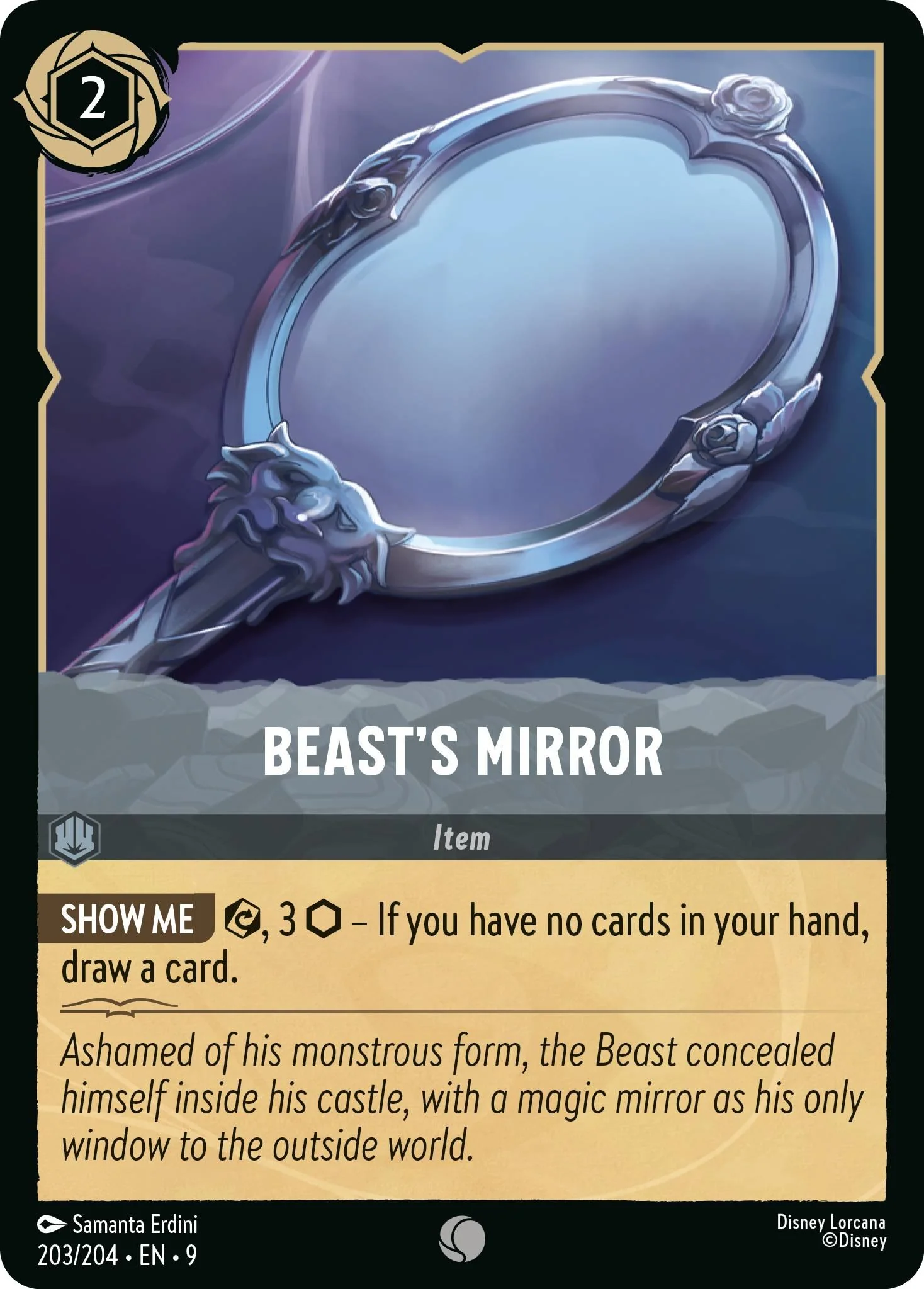 Beast's Mirror - 203/204 [Fabled] [Non-Foil]