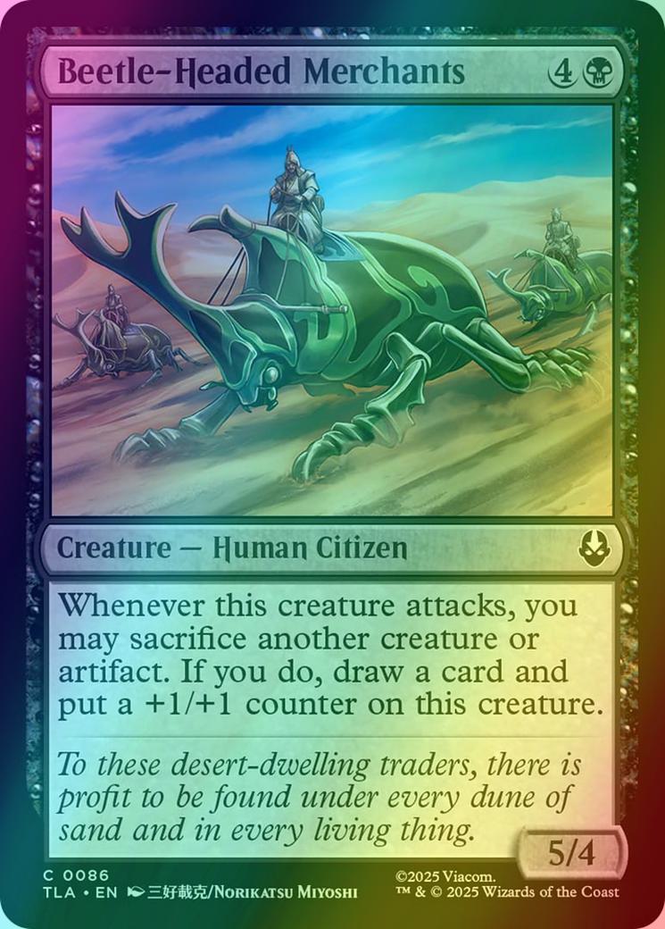 Beetle-Headed Merchants [86] [Avatar: The Last Airbender] [Foil]